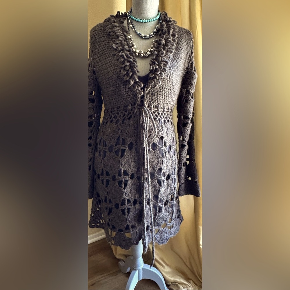 LULUMARI Crochet Dress